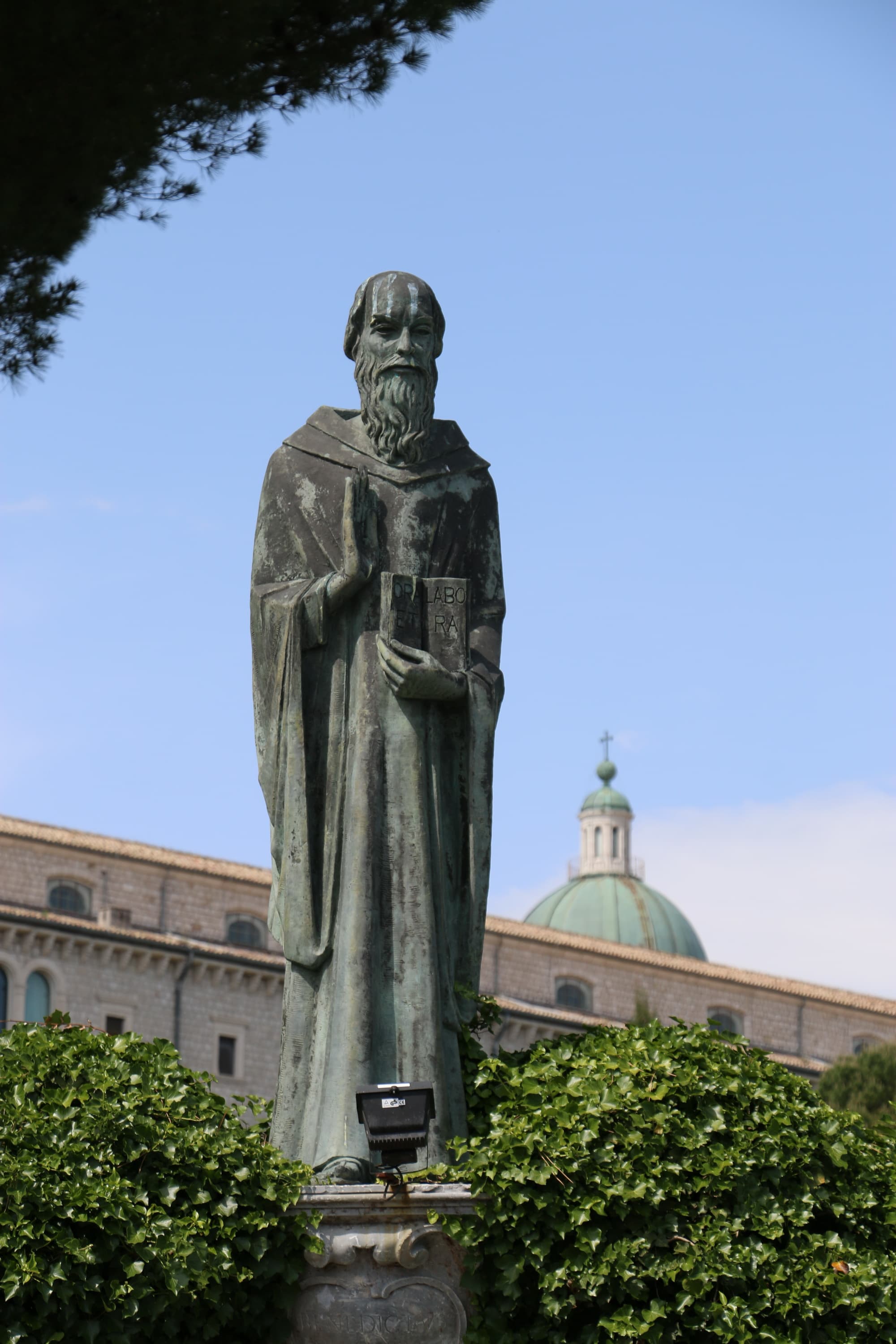Facade of Montecassino Abbey
